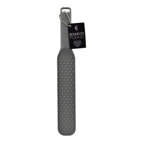 Bound to Please Silicone Spanking Paddle Grey Bound to Please