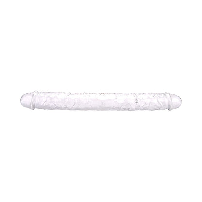 Loving Joy 15 Inch Double Ended Dildo Clear Loving Joy