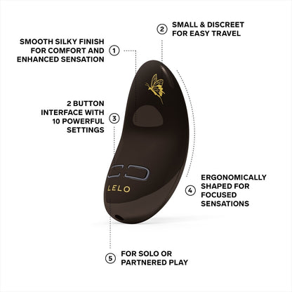 LELO Nea 3 Clitoral Massager Black